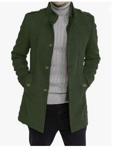 Stylish men's transition jacket with a modern fit and practical pockets Lune London