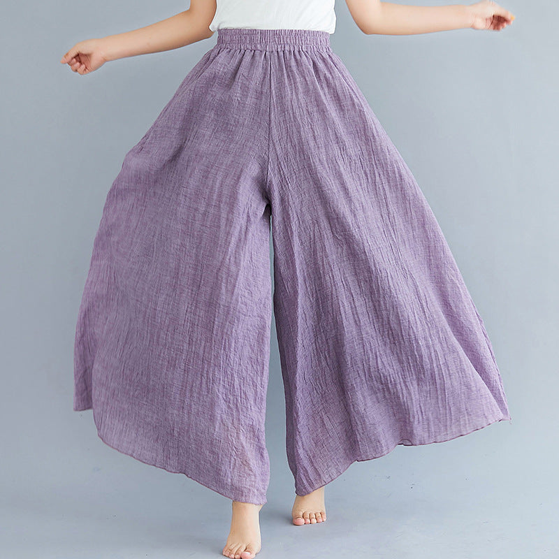 Women Wide Light Chic Pants