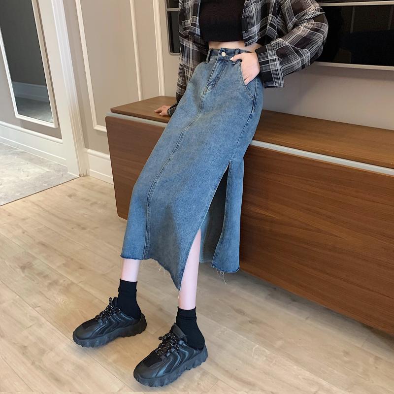 Jupe en denim pour femmes Chic & Stil