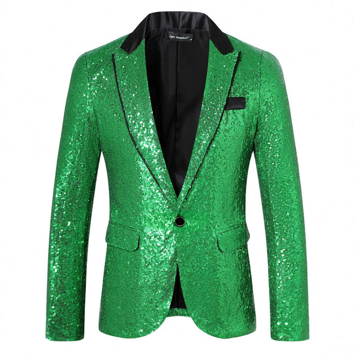 Man Blazer sequins glamour Lune London