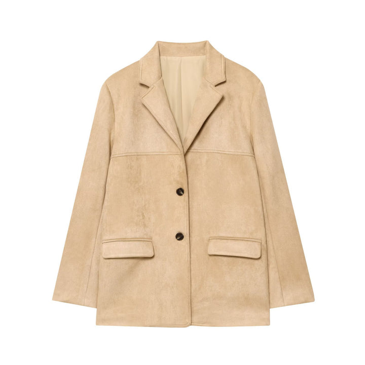 Ladies elegant faux leather jacket Lune London
