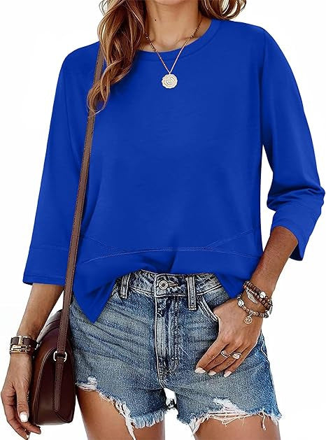Pull décontracté femme à manches trois quarts Chic & Stil