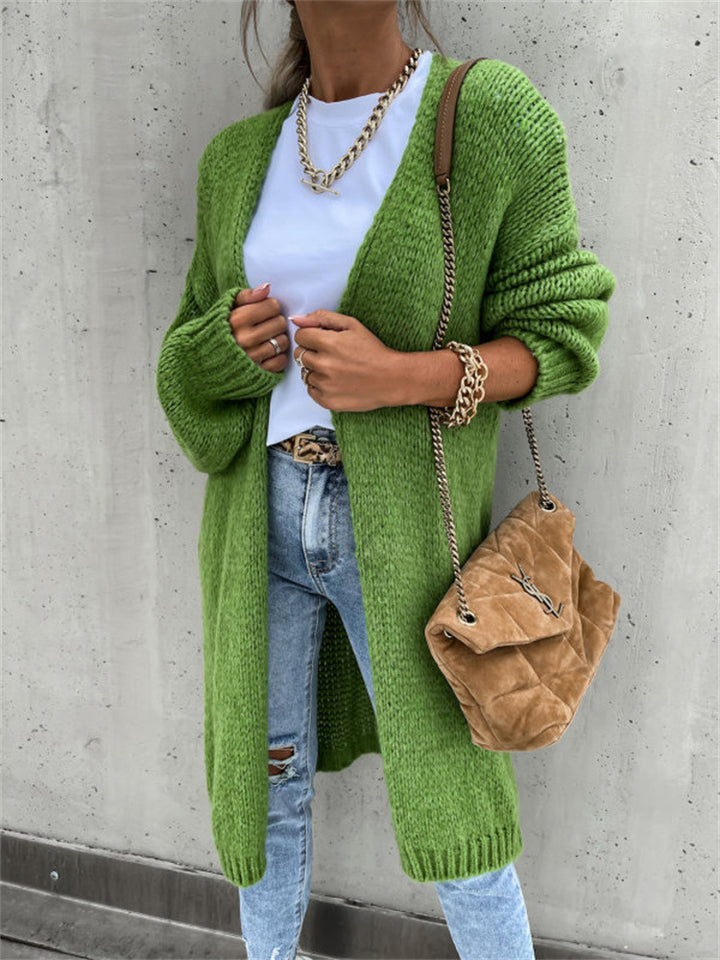 Chunky knit cardigan for women with a relaxed fit and trendy details Lune London
