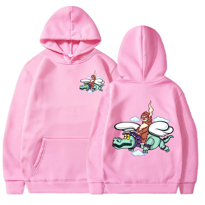 Women's hoodie with creative graphic design and high-quality interior Lune London