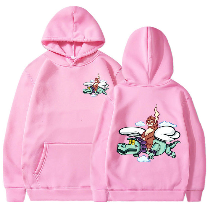 Women's hoodie with creative graphic design and high-quality interior Lune London