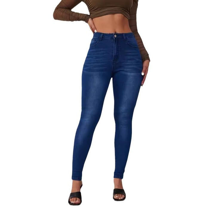 High-waisted skinny jeans for women with a fitted cut Lune London