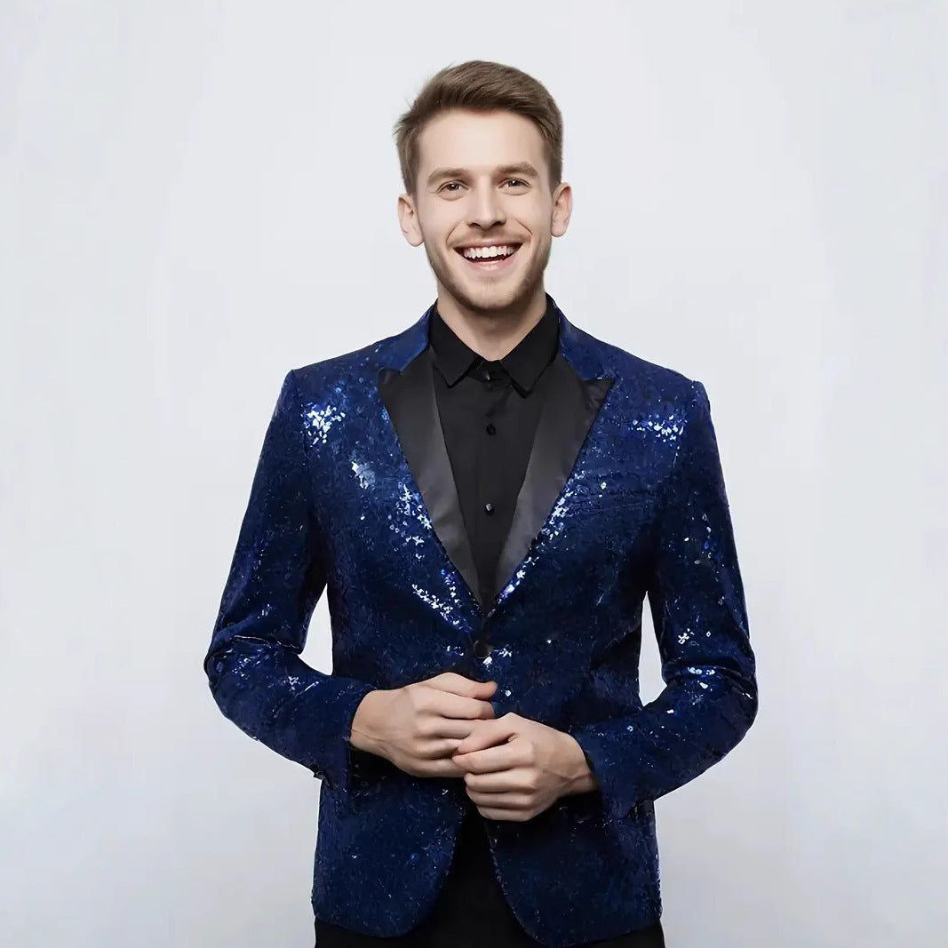 Elegant sequin jacket for men with a modern design Lune London