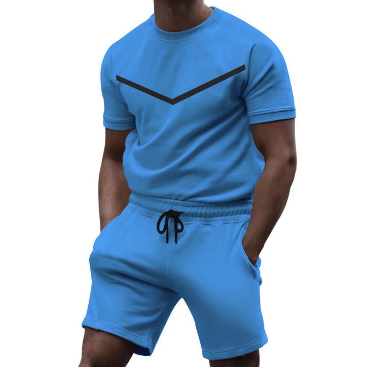 Men's sports set with t-shirt and shorts Lune London