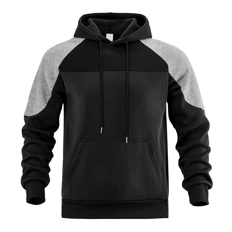 Men's sweatshirt with a modern color block design Lune London