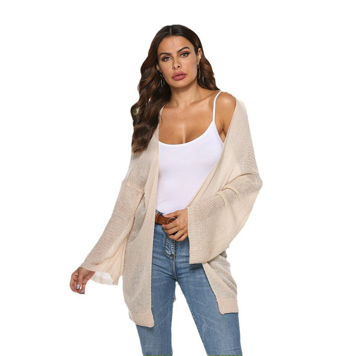 Ladies casual knit cardigan with wide sleeves Lune London