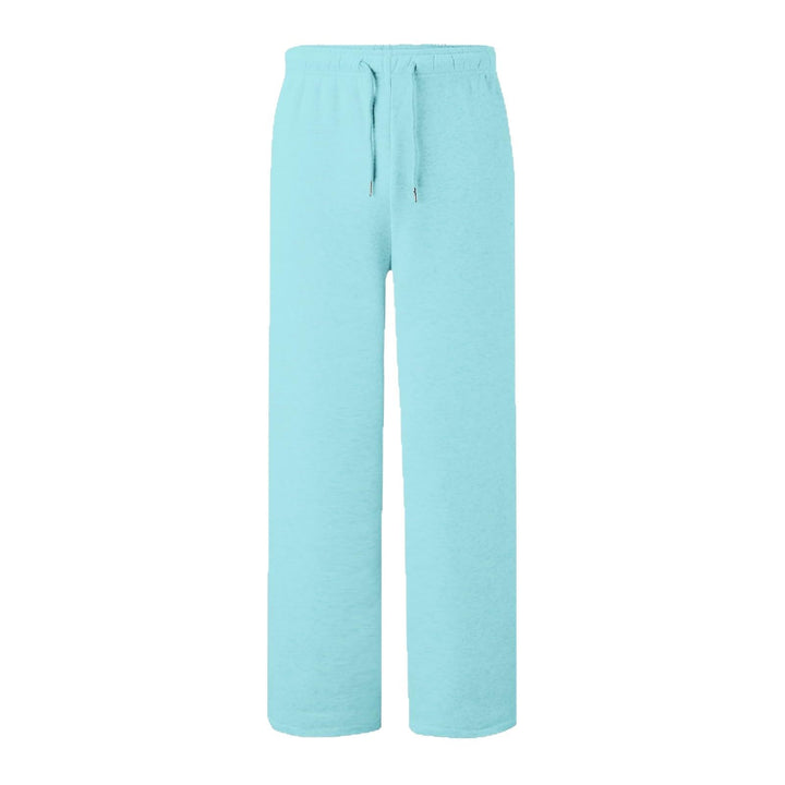 Women's loose casual pants with elastic waistband and side pockets Chic & Stil