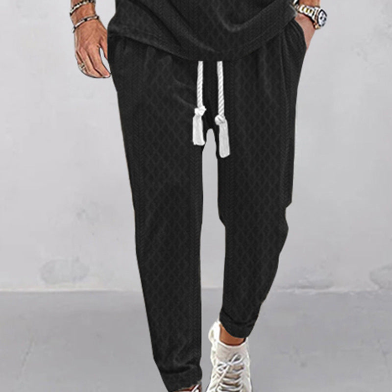 Casual sports pants for men with elastic waist and side pockets Lune London