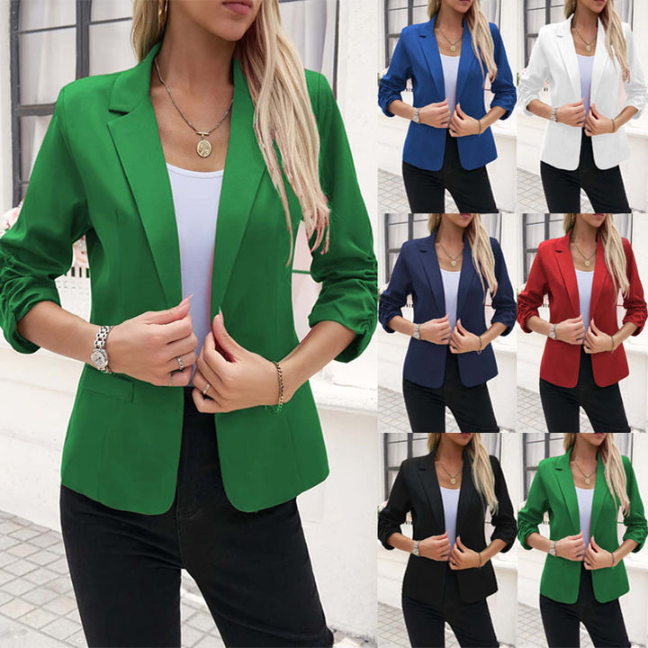 Blazer for women in an elegant style with refined puff sleeves Lune London