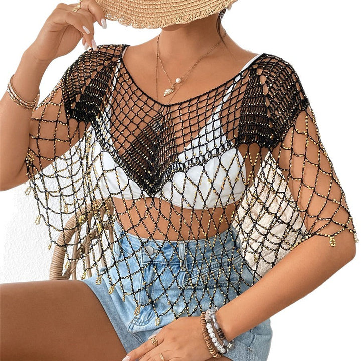 Ladies Hooks Beads Cover Top Lune London