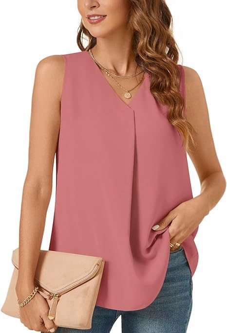 Women V-Neck Pleated Casual Top Lune London