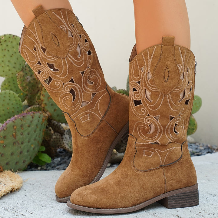 Ladies' boots with artistic anatomical design Lune London