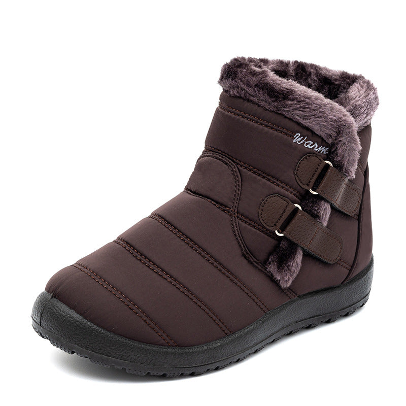 Bottes d'hiver à lacets isolées et chaudes pour femmes Lune London