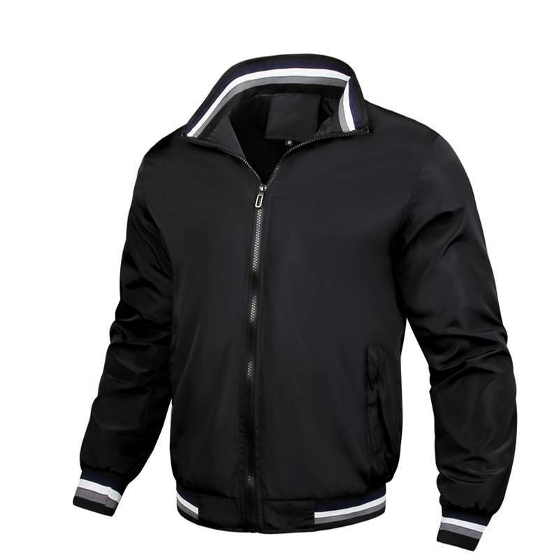 Men's sport jacket with structured collar and breathable technology Lune London