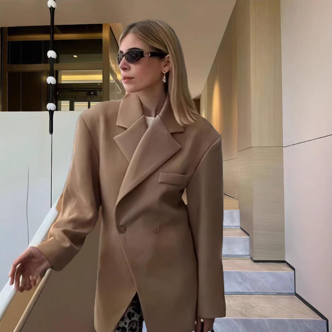 Ladies Elegant Oversized Blazer Lune London