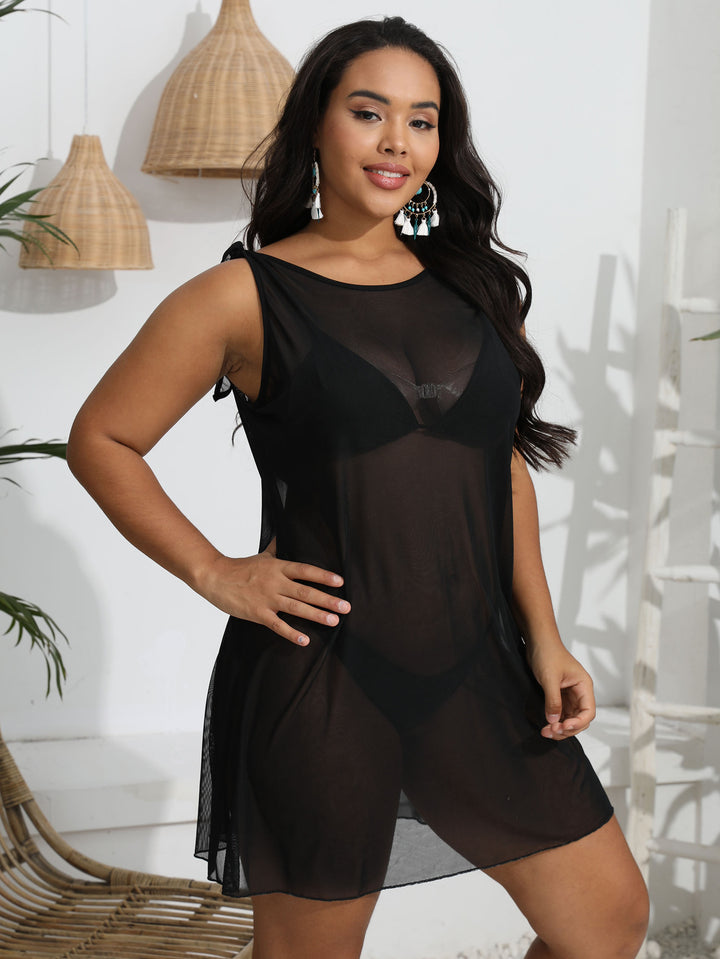 Lightweight and transparent swimsuit dress for women Lune London