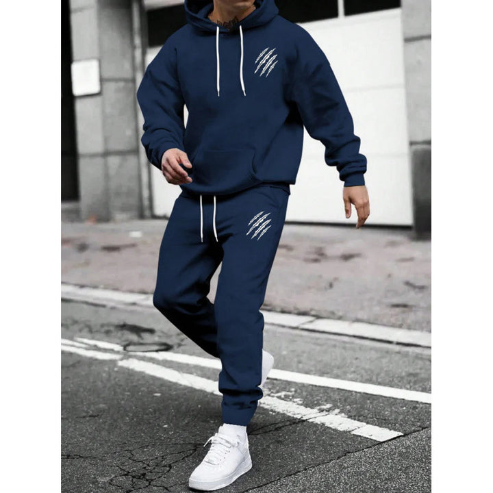 Men's tracksuit with modern graphic design and practical pockets Lune London