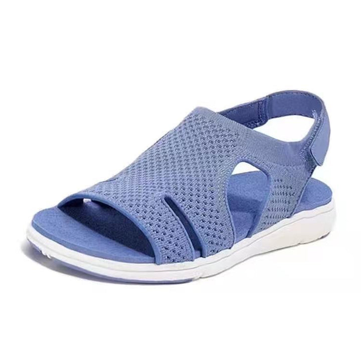 Breathable women's sandals with adjustable strap and ergonomic sole Lune London