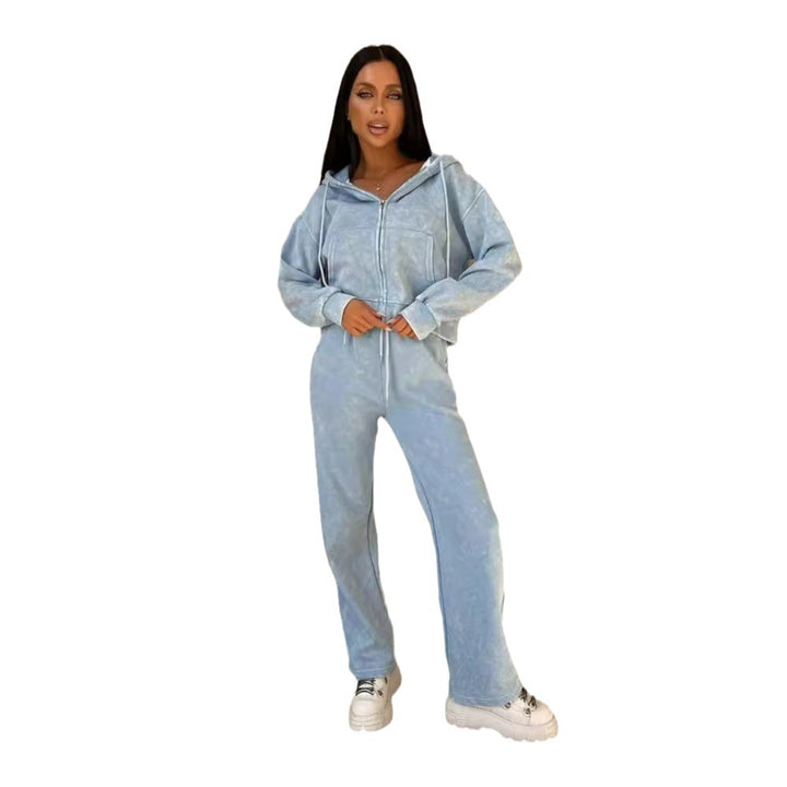 Ensemble de loisirs pour femmes avec sweat à capuche et pantalon de jogging au look moderne Chic & Stil