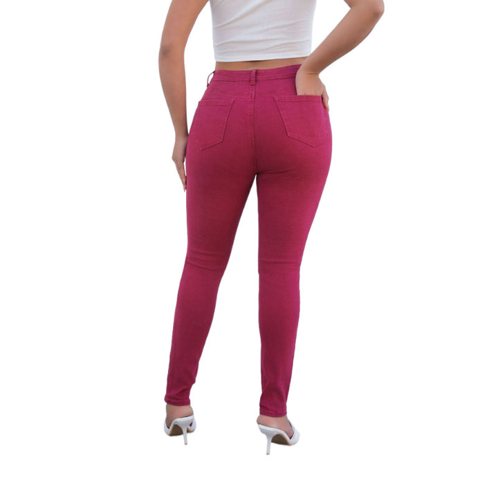 High-waisted skinny jeans for women with fitted cut Lune London