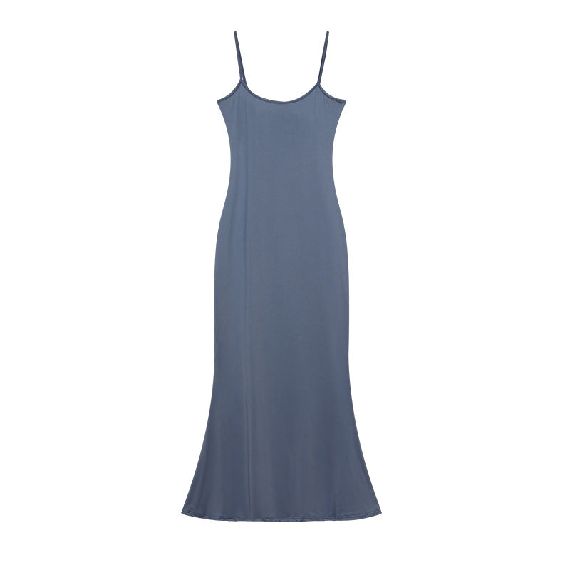 Ladies Elegant Slip Maxi Dress Lune London