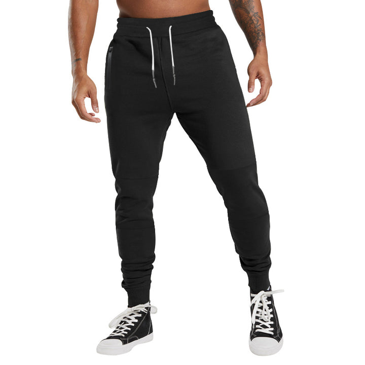 Sporty lifestyle jogger pants for men with elastic waistband and practical pockets Lune London