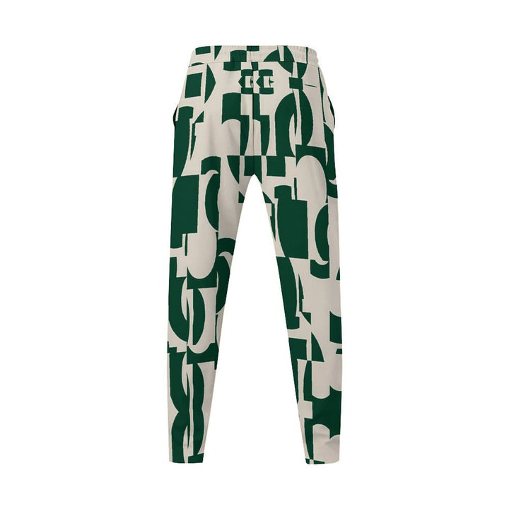 Casual chino pants for women with modern geometric patterns Lune London