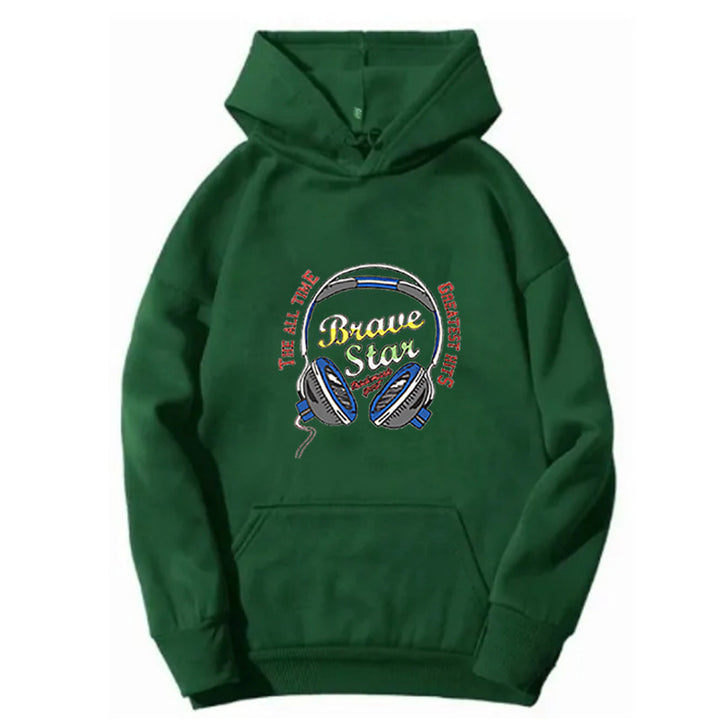 Women's hoodie with striking music design Chic & Stil