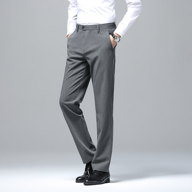 Elegant business trousers for men with fine structure Lune London