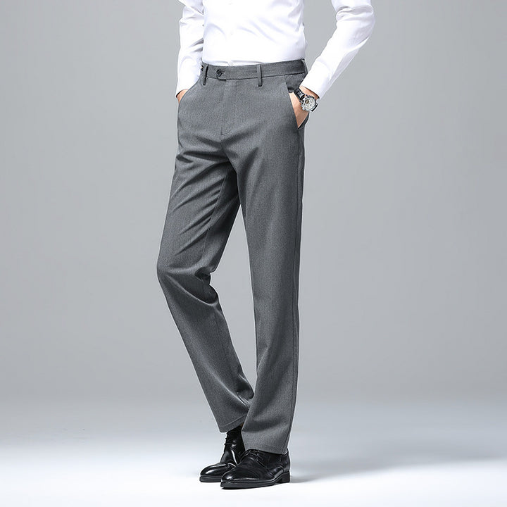 Elegant business trousers for men with fine structure Lune London