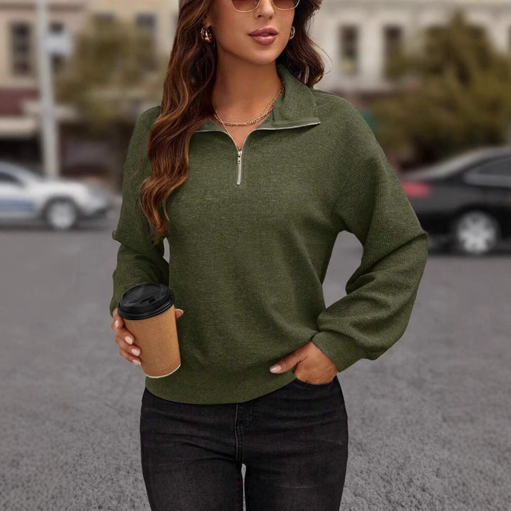 Lune London Women's Sporty Zip Sweater