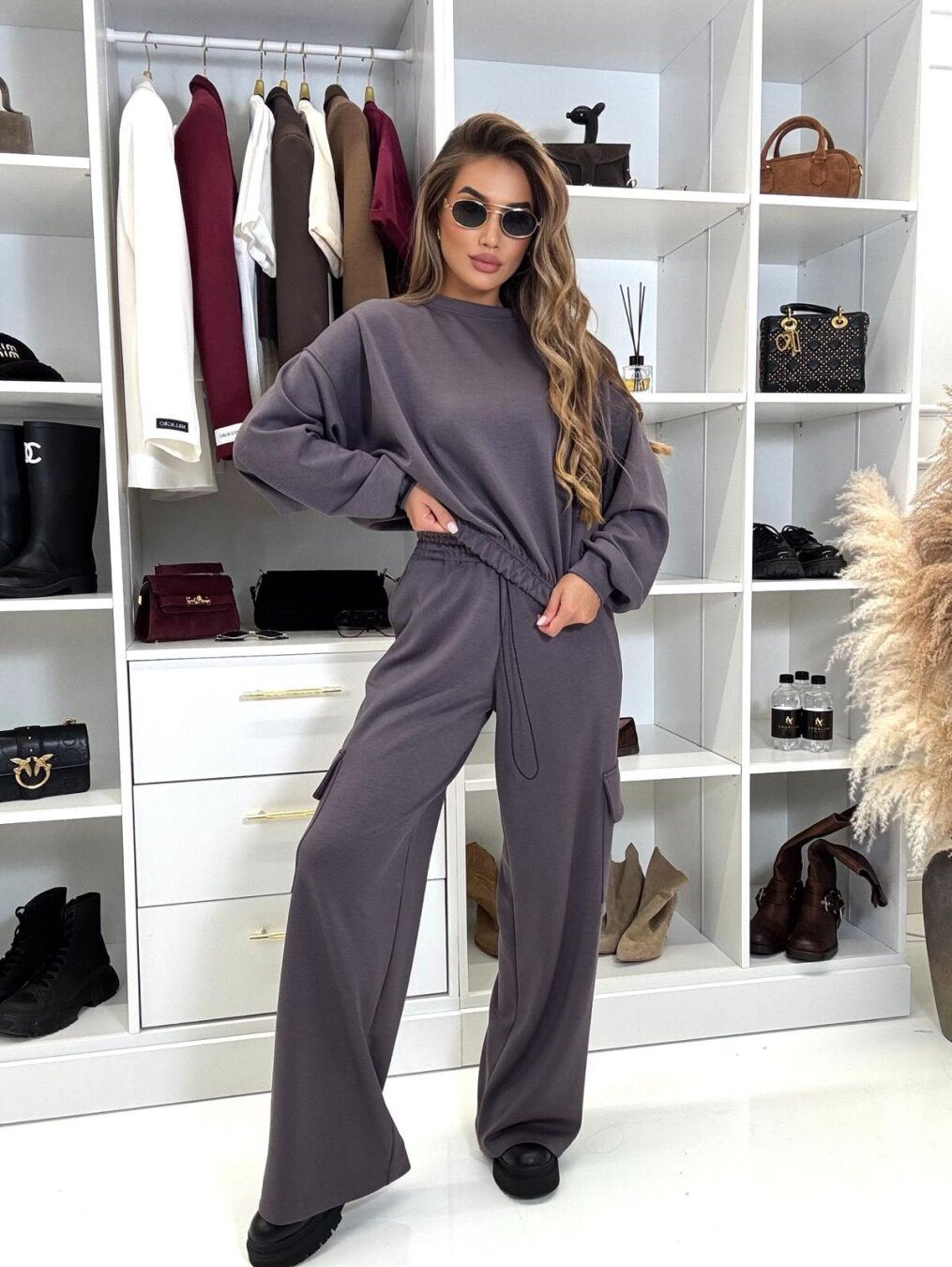 Ladies Cozy Oversized Set Lune London