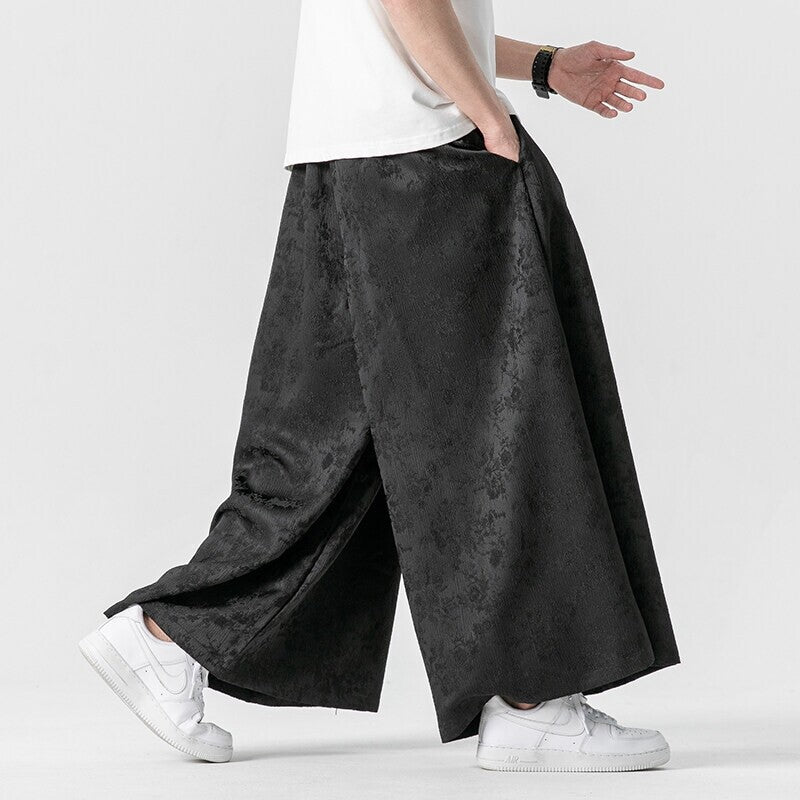 Elegant maxi skirt for men with decorative bow tie Chic and Style