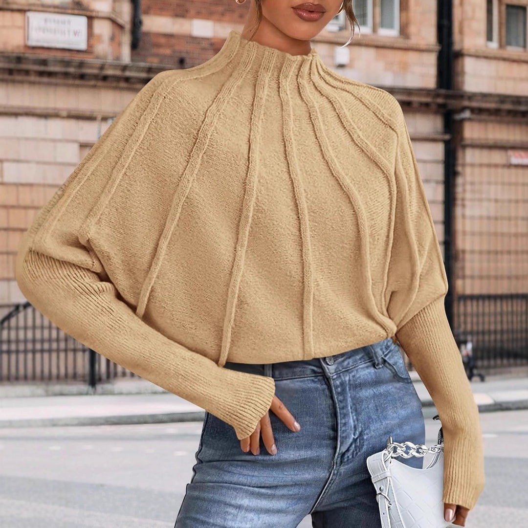 Ladies Oversized Trendy Chic Sweater