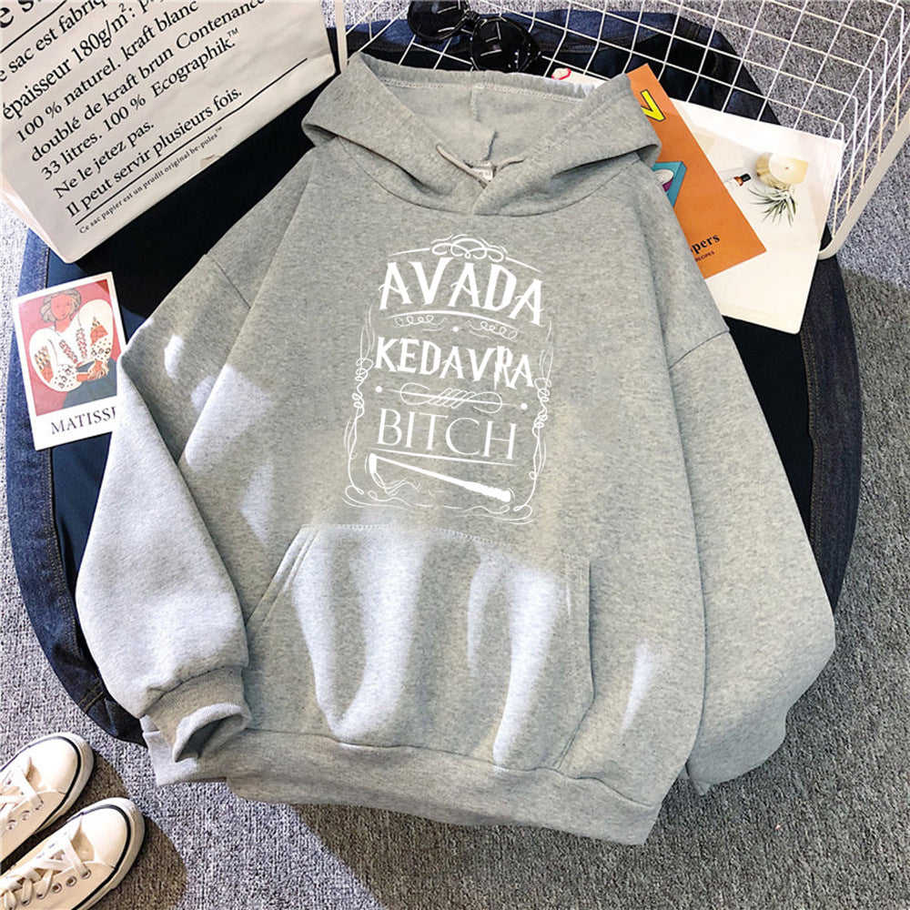 Women's hoodie with creative graphic design Chic & Stil