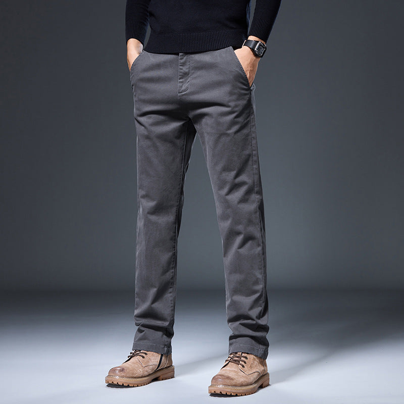 Chinos for men with a practical fit and an elastic waistband Lune London