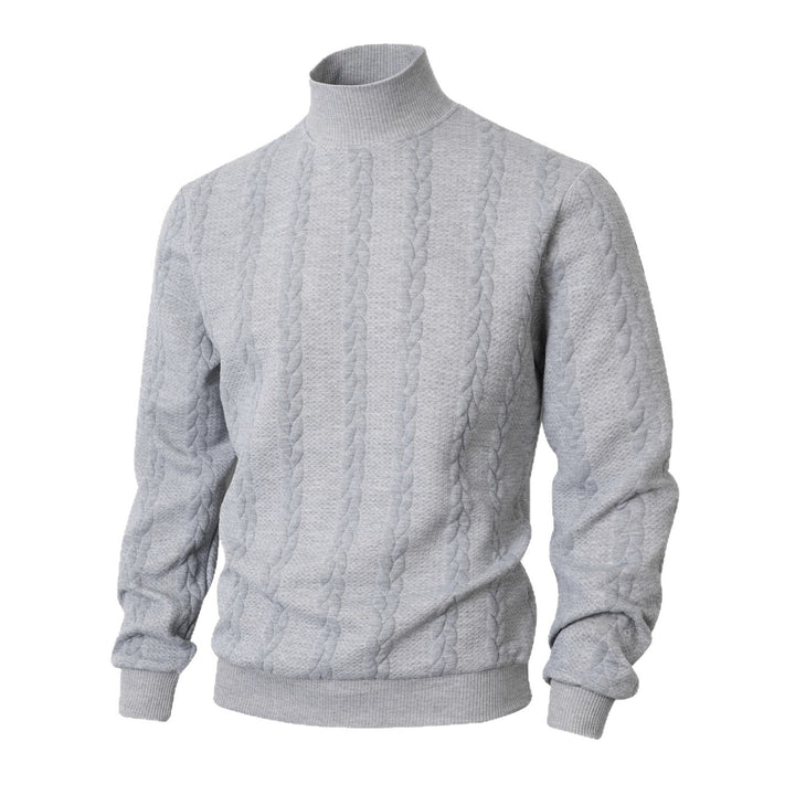 Structured high-neck sweater for men Lune London