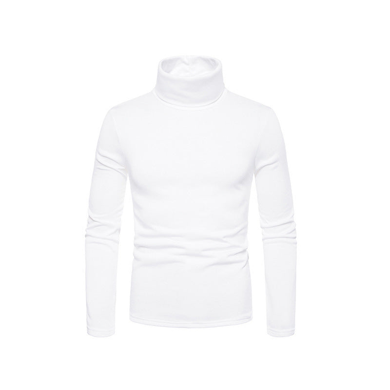 Trendy turtleneck sweater for men in fine knit Lune London