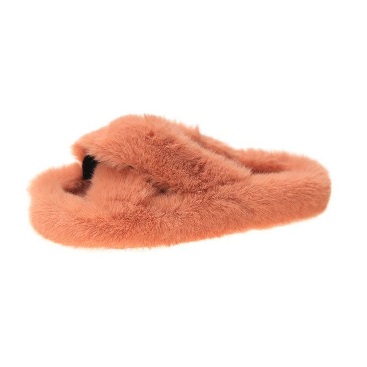 Women soft slippers with reversed straps and ergonomic sole Lune London