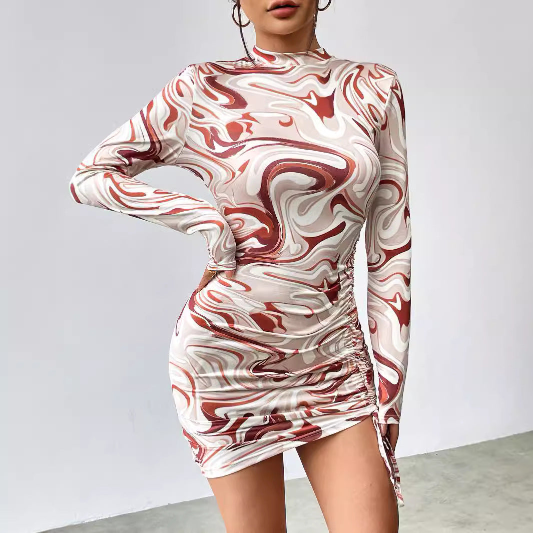 Chic and Stylish Long Sleeve Bodycon Dress for Women