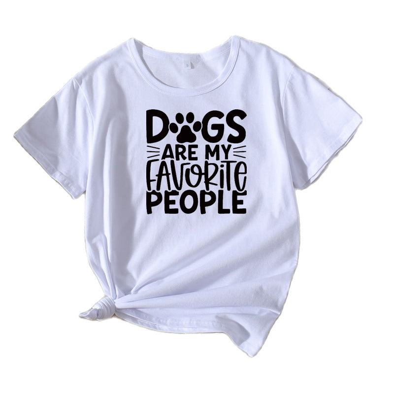Graphic T-shirt for dog-loving women Lune London