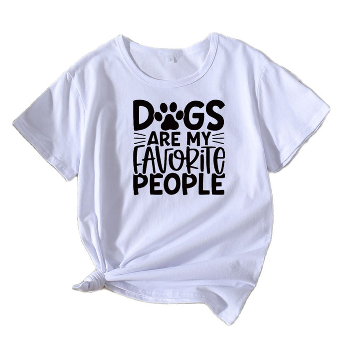 Graphic T-shirt for dog-loving women Lune London