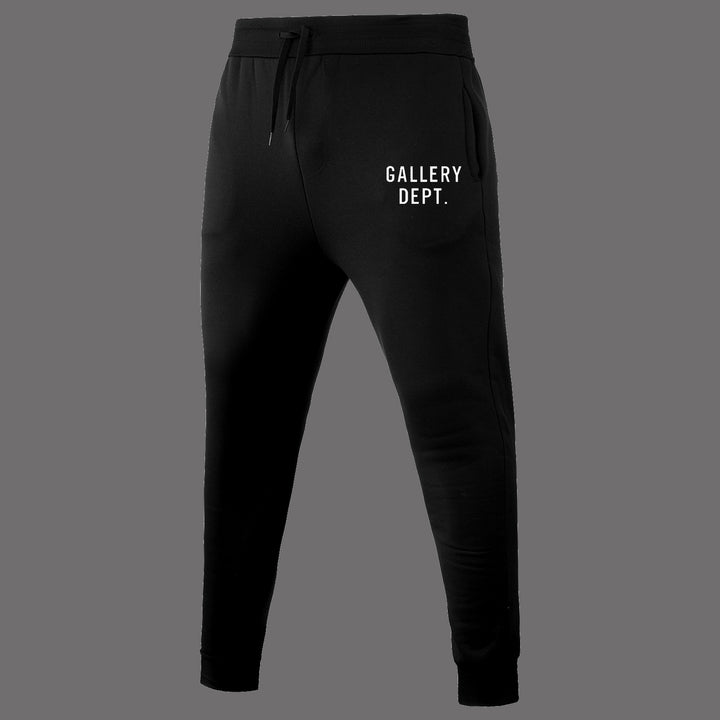 Men's sporty joggers with side pockets and stylish logo print Chic and style