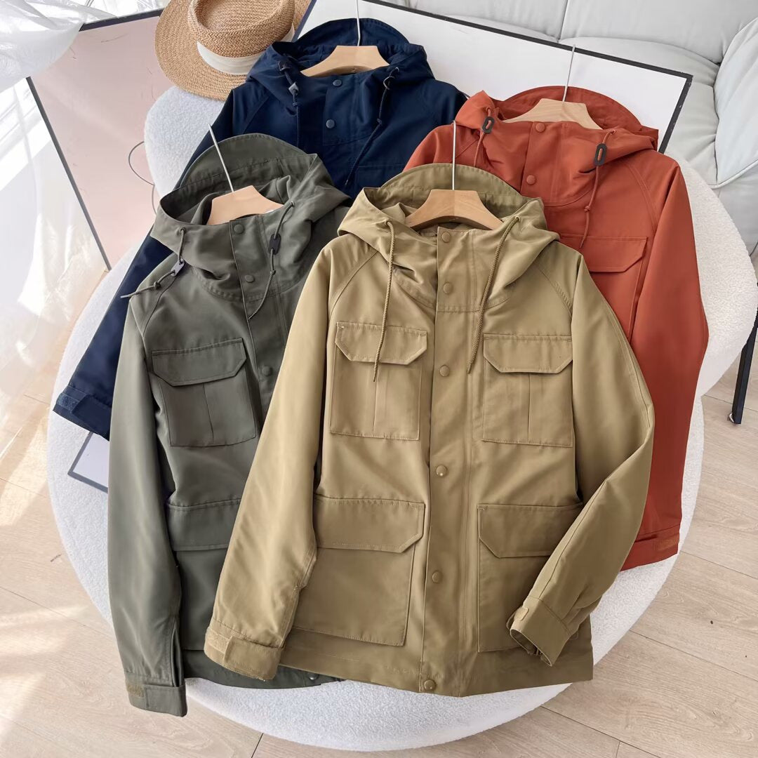 Veste d'extérieur fonctionnelle pour femmes avec plusieurs poches à rabat Chic & Stil