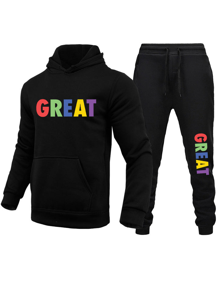 Men's jogging suit with colorful pattern Lune London