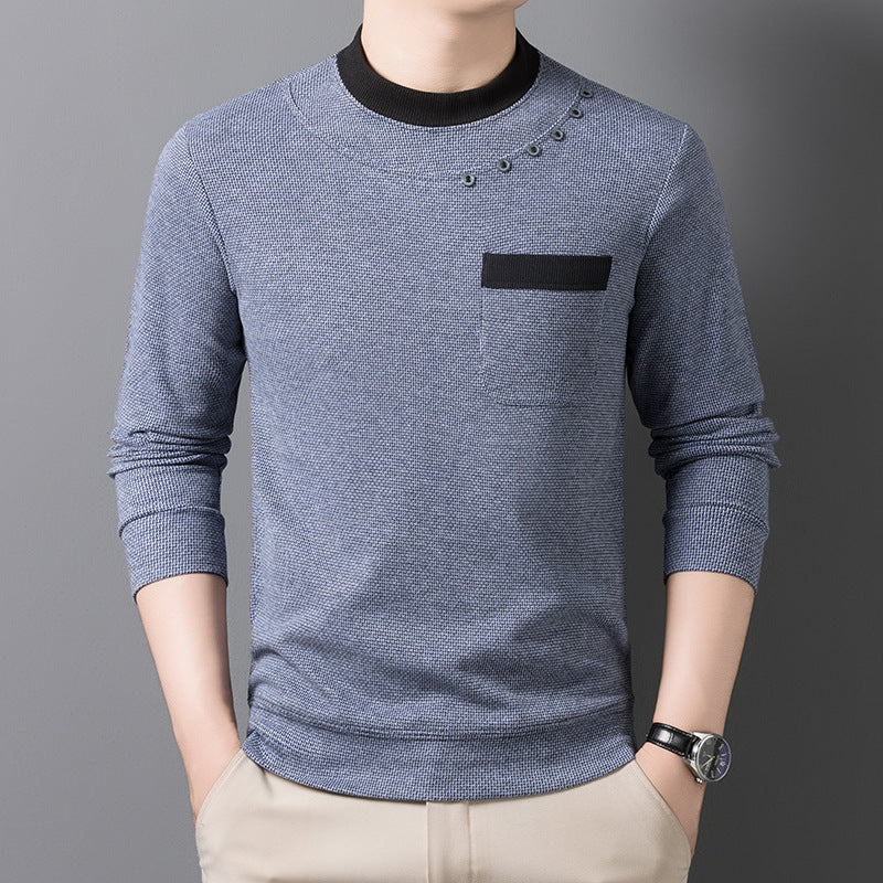 Trendy sweatshirt for men with unique detail accents and a practical chest pocket Lune London